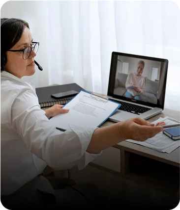 Remote and on-site staffing